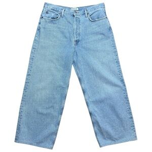 Agolde Wm’s Low Slung Baggy Jeans In Void Sz 29